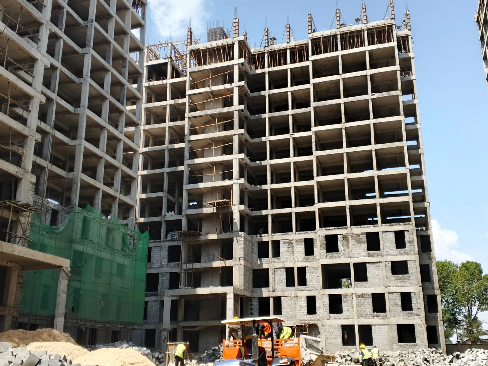 Tower structural works