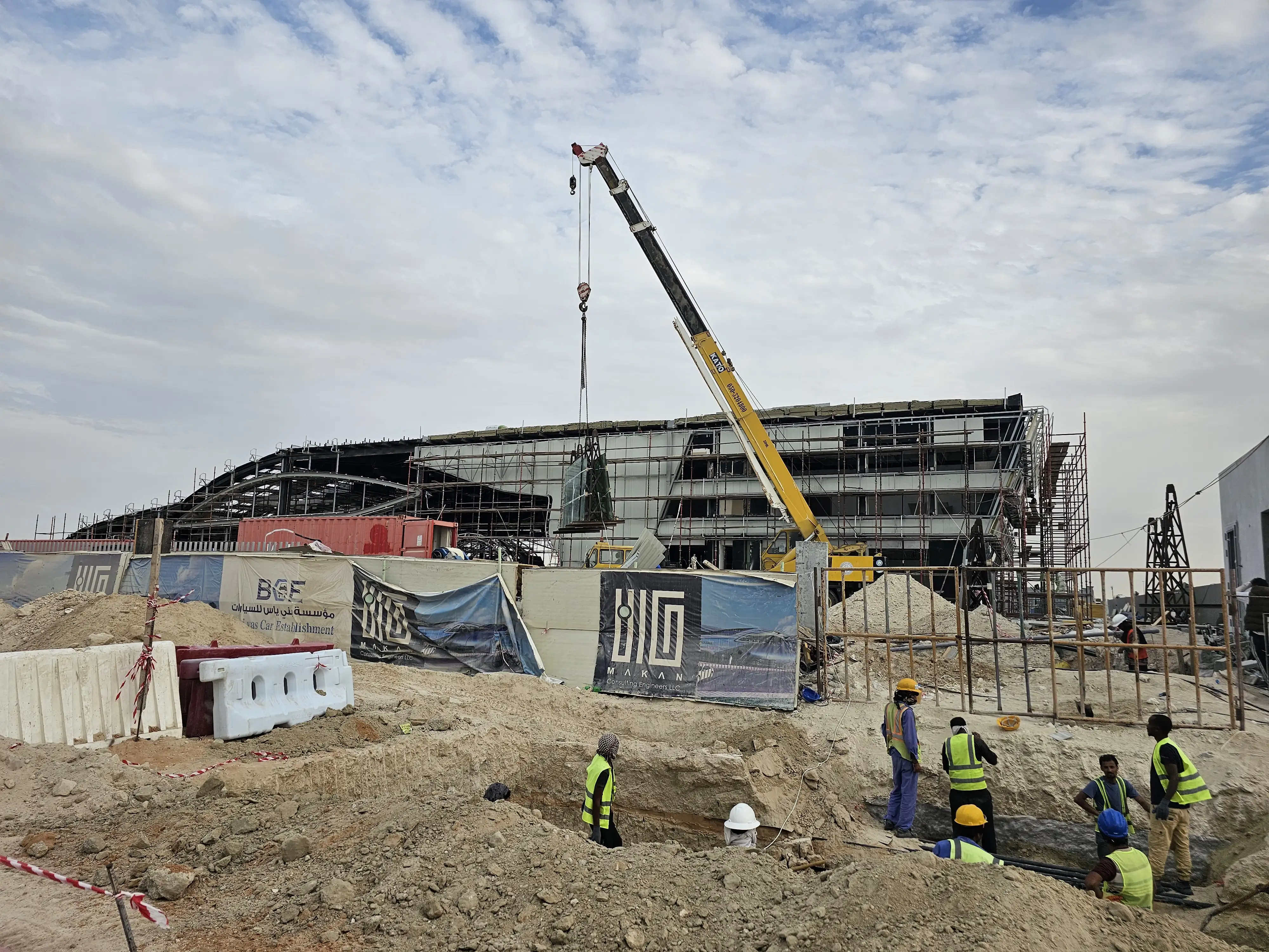 Back-of-house service areas